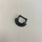 BK 316 SEPTUM CLICKERS DOUBLE SIDE BALL CHAIN