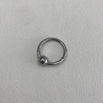 HINGED BALL CLOSURE RING