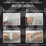 BAZOOKA FILM, SINGLE 12cm x 15cm